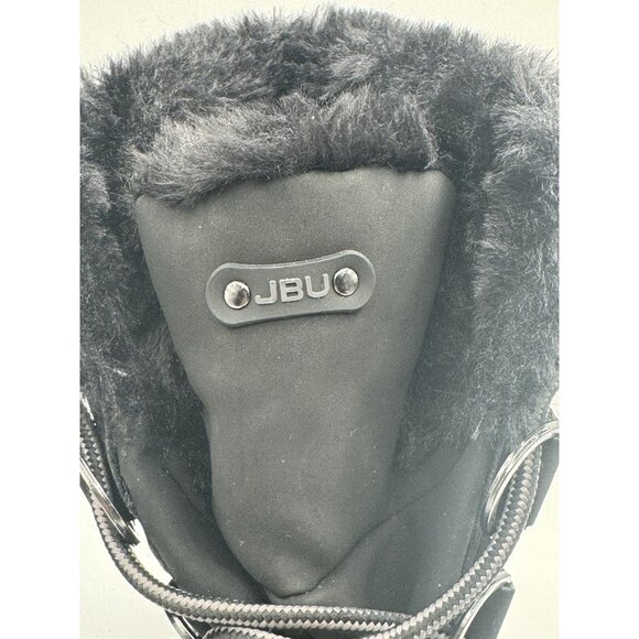 JBU By Jambu Boots Womens Faux Fur Black Exterior Weather Ready Size 7 M - Picture 11 of 12